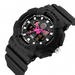 X-gear Fashion Student Watch Dziecięcy Damski Wodoodporny Zegarek Cyfrowy Outdoor Wielofunkcyjny Sportowy