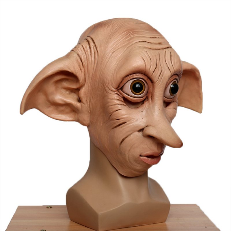 2023 Halloweenowa Maska Elfa Czarodziejski Świat Harry'ego Pottera 12 Dobby House