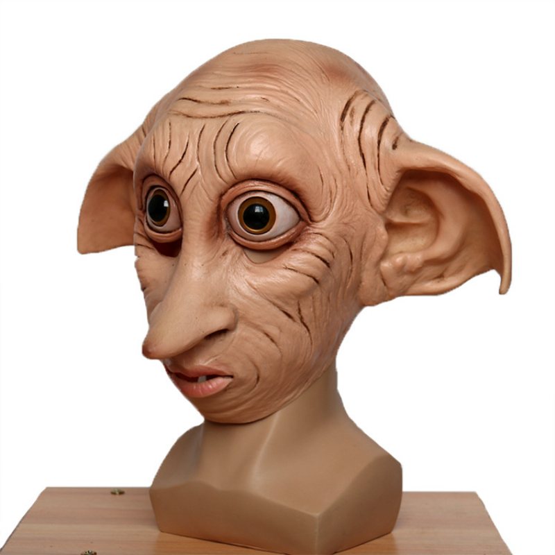 2023 Halloweenowa Maska Elfa Czarodziejski Świat Harry'ego Pottera 12 Dobby House