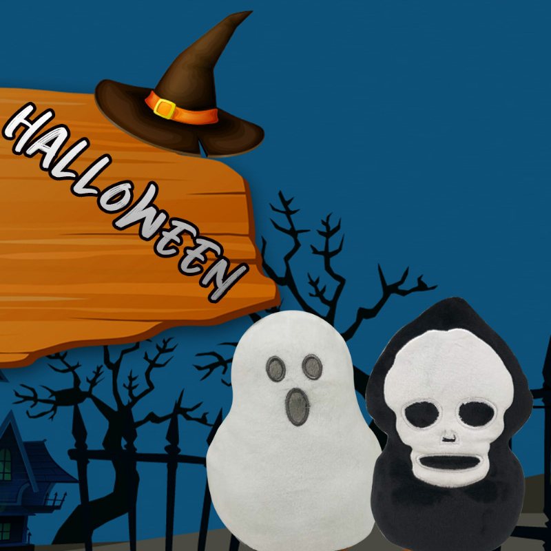 2023 Nowa Śliczna Klapka Lalka Na Halloween Podwójna Na Pluszowa Zabawka Dla Dzieci I Studentów