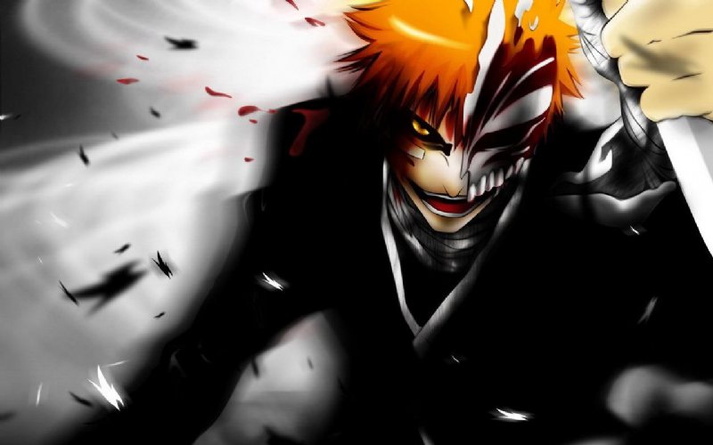 Anime Super Bleach Ichigo Hollow Cosplay Maska