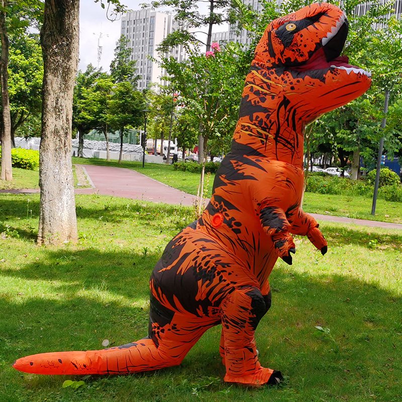 Gorący T Rex Nadmuchiwany Kostium Dinozaura Party Cosplay Kostiumy Fantazyjne Maskotki Anime Na Halloween Dla Dorosłych Dzieci Dino Cartoon