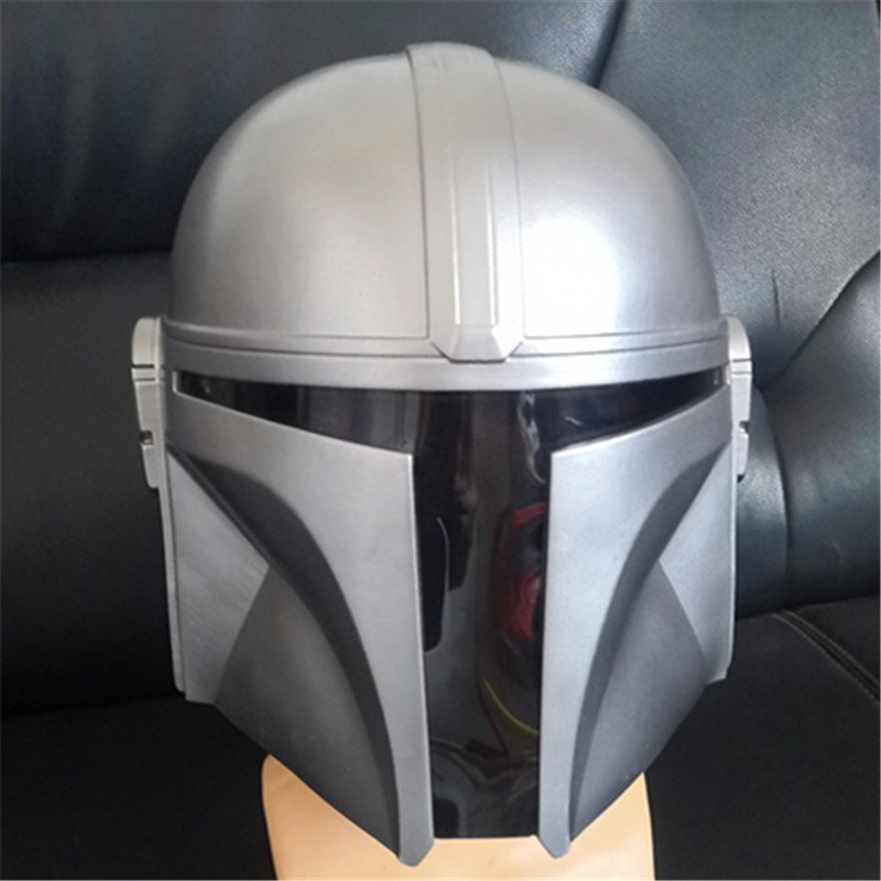 Gwiezdne Wojny Mandalorian Kask Pcv Maska Halloween Cosplay Makijaż Rekwizyty Kostiumowe