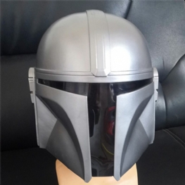 Gwiezdne Wojny Mandalorian Kask Pcv Maska Halloween Cosplay Makijaż Rekwizyty Kostiumowe