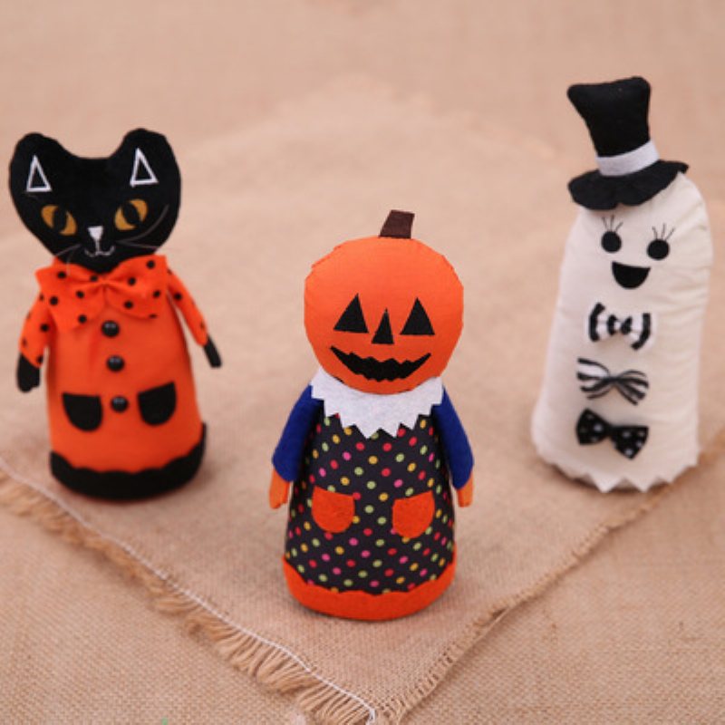 Halloween Tkanina Art Doll Ozdoby Art Ghost Atmosfera Aranżacja Ubierz Prezenty Dla Dzieci