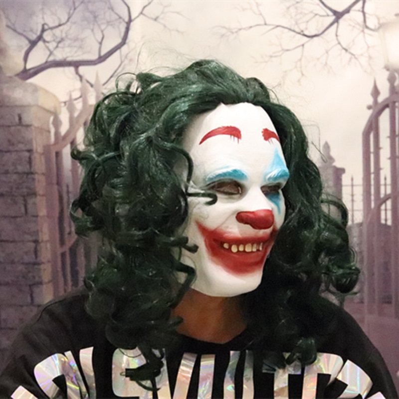 Joker Maska Todd Phillips Film Joaquin Phoenix Cosplay Kostium Na Halloween Straszna Klauna