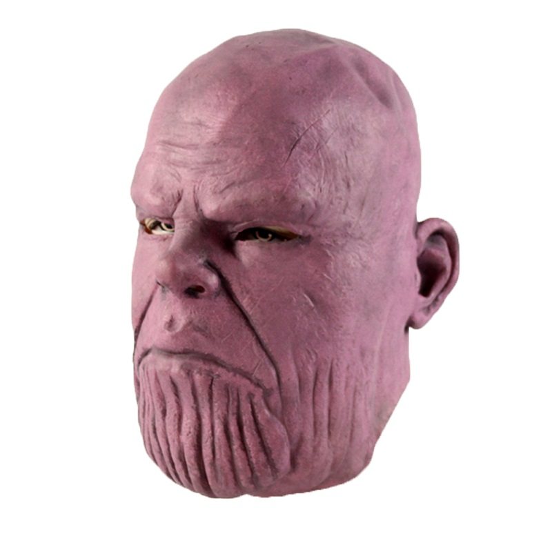 Thanos Maska Lateksowa Występ Na Scenie Kaptur Superbohater Narzędzie Do Cosplay