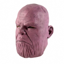 Thanos Maska Lateksowa Występ Na Scenie Kaptur Superbohater Narzędzie Do Cosplay