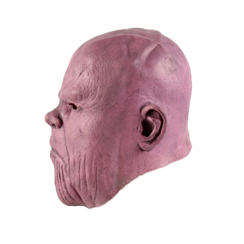 Thanos Maska Lateksowa Występ Na Scenie Kaptur Superbohater Narzędzie Do Cosplay