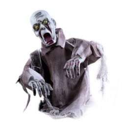 W Nowym Stylu Swinging Ghost Ornament Do Dekoracji Ucieczki Z Pokoju Duży Rozmiar Zombie Zabawka Elektroniczna Okropna Stojąca Tańcząca Duch Rekwizyty