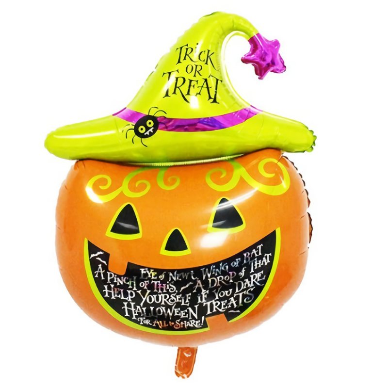 Zestaw Balonów Na Halloween 12 Cali Lateksowa Folia Aluminiowa Z Dyni Okrągłe Balony Z Nadrukami I Literami Strona Dekoracji