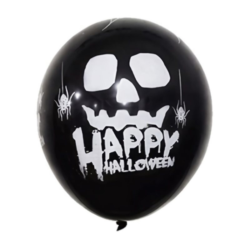 Zestaw Balonów Na Halloween 12 Cali Lateksowa Folia Aluminiowa Z Dyni Okrągłe Balony Z Nadrukami I Literami Strona Dekoracji