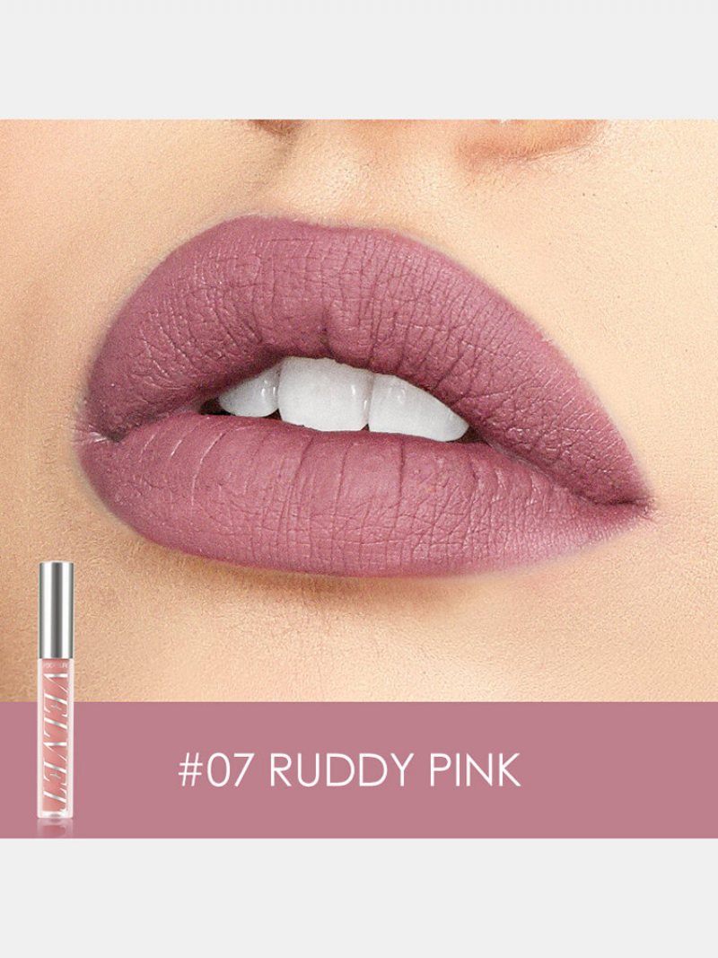 10 Kolorów Velvet Matte Lip Glaze Wodoodporny Niebrudzący Błyszczyk Kosmetyczny