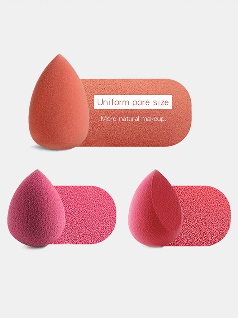 10 Szt. Mini Puszek Do Makijażu Wet-dry Dual Purpose Gourd Pillow Sponge Puff Beauty Eggs