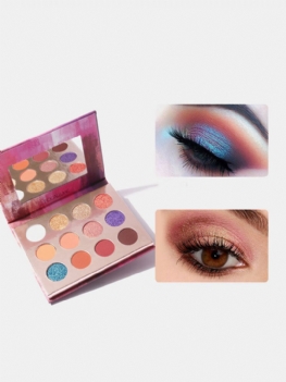 12 Colours Matte Eyeshadow Palette Earth Color Nude Makeupdługotrwały Cień Do Powiek