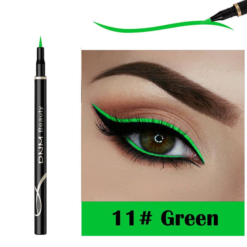 12 Kolorów Eyeliner W Płynie Pen Fluorescencja Długotrwały Wodoodporny Pen Eye Makeup