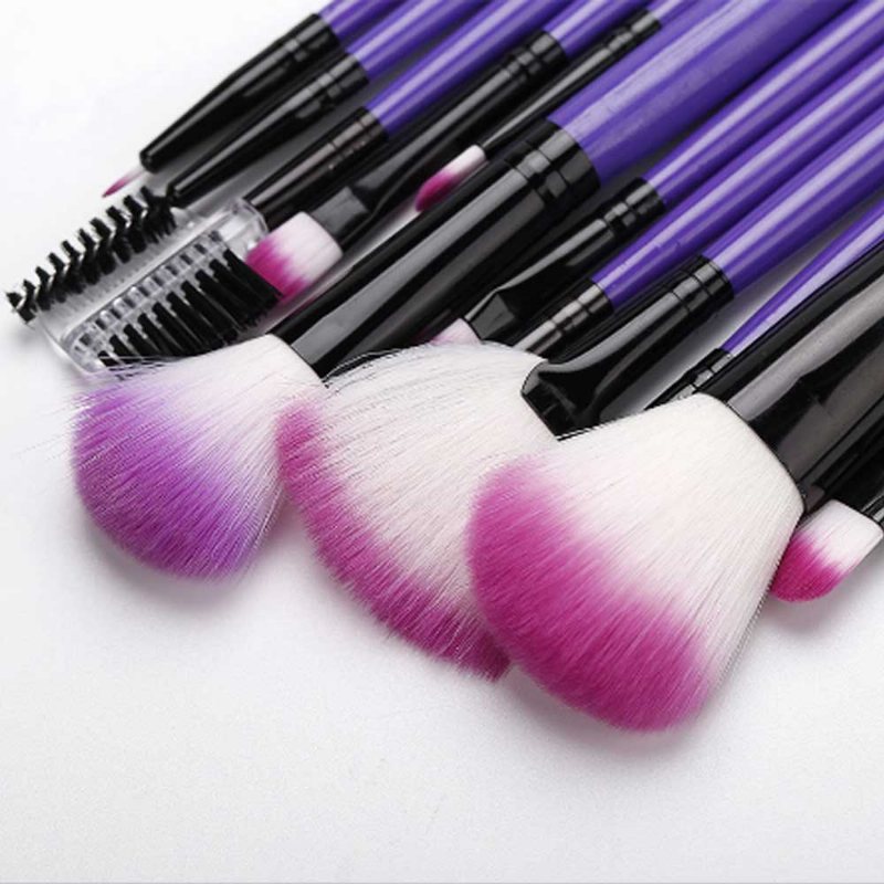 12 Sztuk Zestaw Pędzli Do Makijażu Pędzle Do Do Cieni Do Powiek Korektor Eyeliner Brow Blending Brush Narzędzie Kosmetyczne