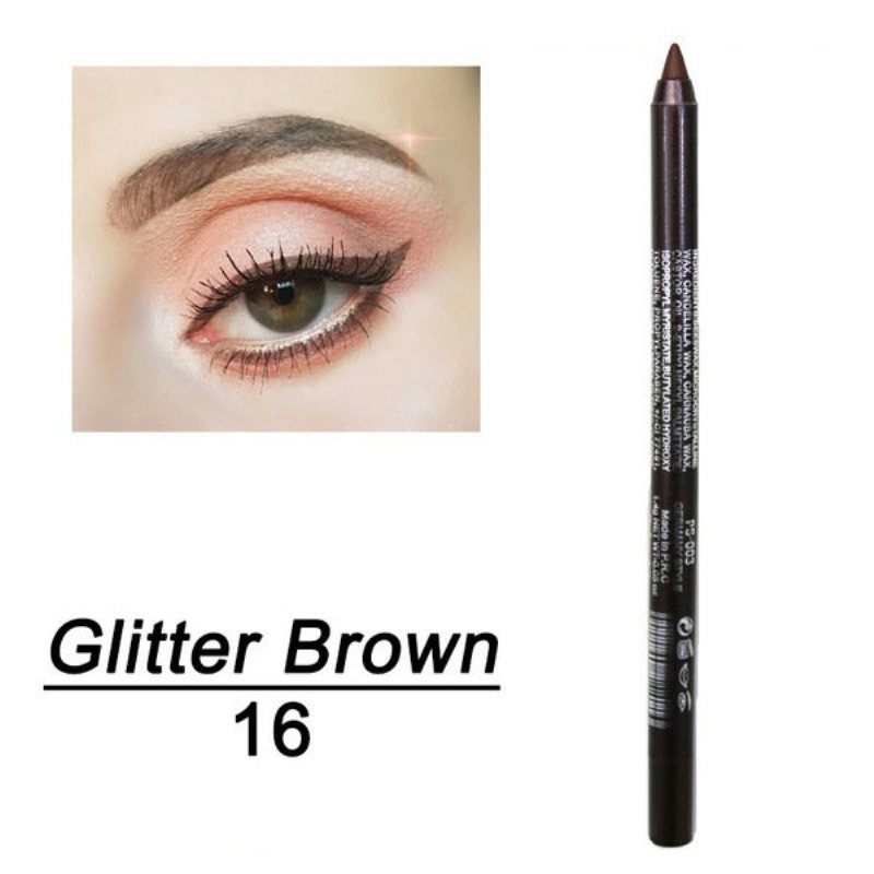 14 Kolorów Błyszczący Perłowy Eyeliner Pen Długotrwały Wodoodporny Cień Do Powiek Pen Eye Makeup