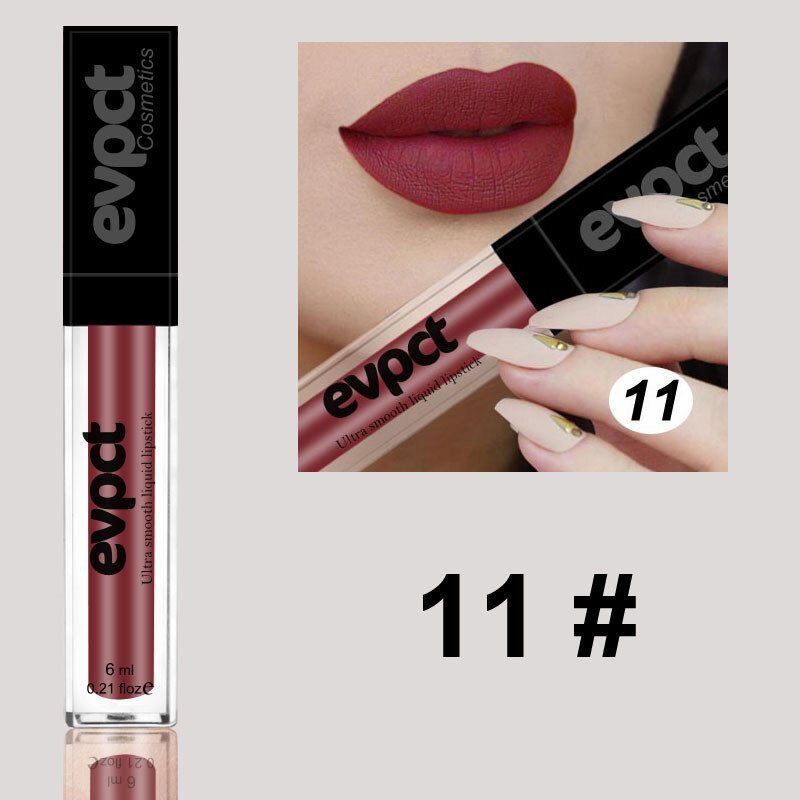 20 Kolorów Szminka W Płynie Metal Glitter Błyszczyk Nude Matte Długotrwały Lip Makeup Beauty