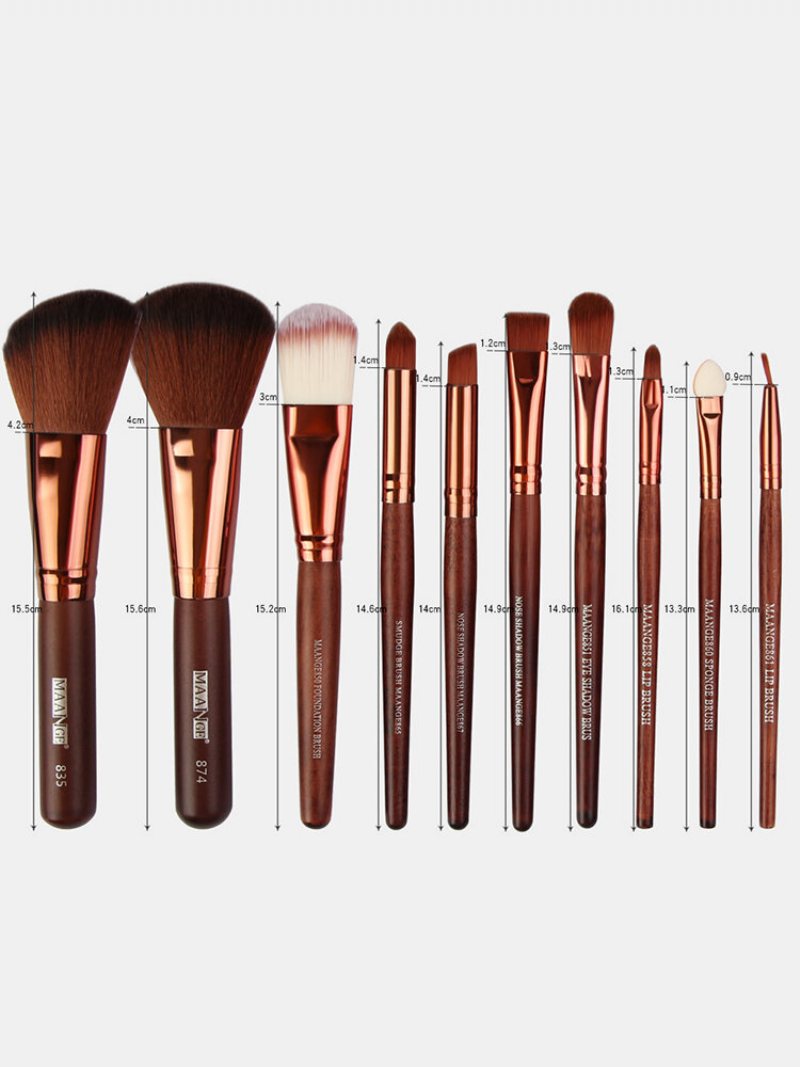 22 Szt. Zestaw Pędzli Do Makijażu Eye Shadow Foundation Blush Blending Beauty Makeup Brush Tool