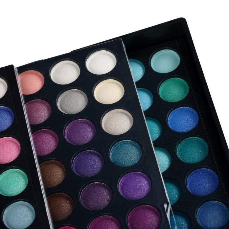 252 Kolorów Paleta Cieni Do Powiek Shimmer Matte Eyeshadow Makeup Cosmetics Make Up Tool