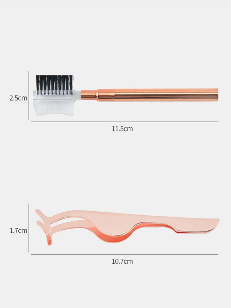 4 Szt. Zestaw Do Przycinania Brwi Grzebień Do Zalotka Narzędzie Kosmetyczne