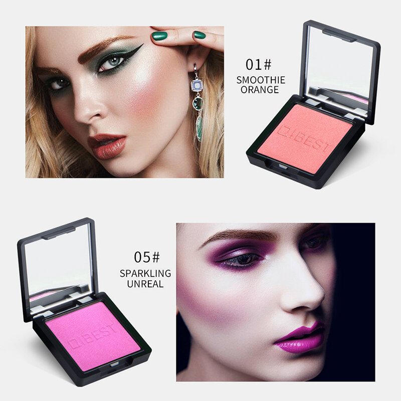 8 Kolorów Matte Blusher Powder Natural Lasting Glow Face Contour Professional Cosmetic