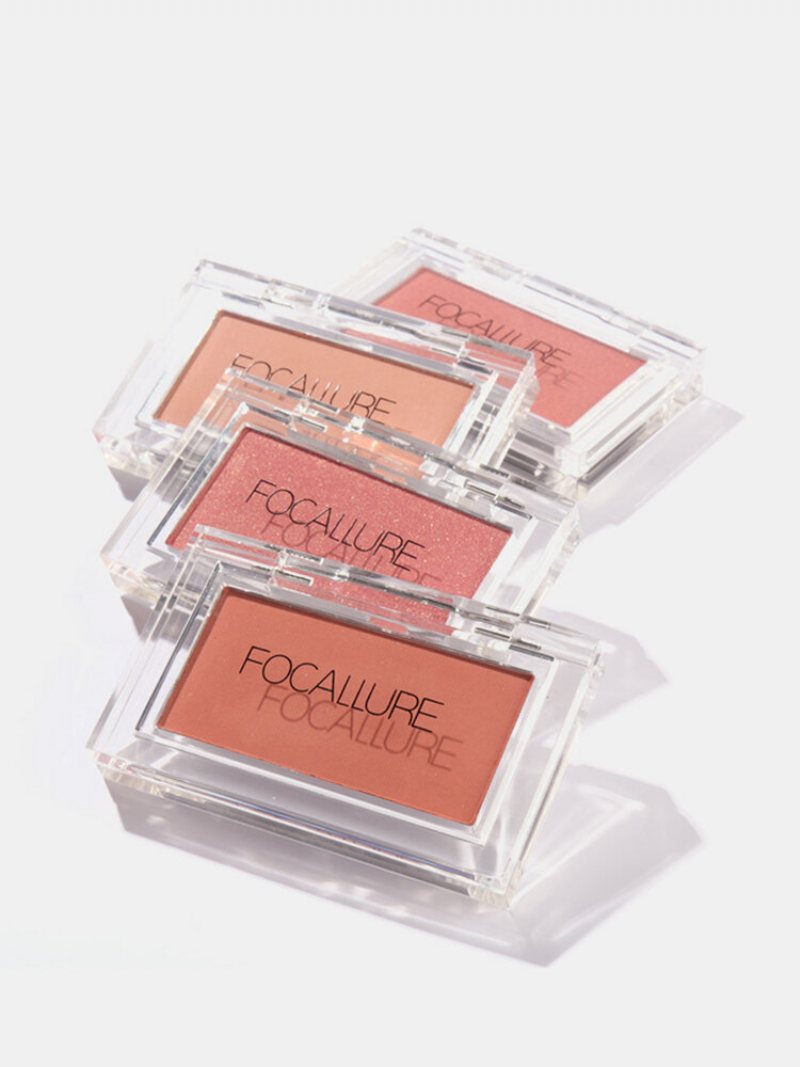 9 Kolorów Matte Blush Long-lasting Shimmer Nude Rouge Powder Face Makeup