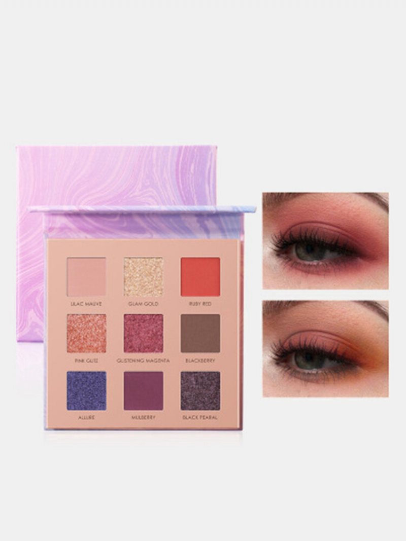 9 Kolorów Słonecznika Matowa Paleta Cieni Do Powiek Wodoodporny Nude Pigmented Shining Eye Makeup