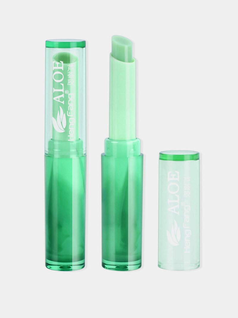 Aloe Vera Color Change Jelly Lipstick Naturalny Długotrwały Nawilżający Makijaż Ust