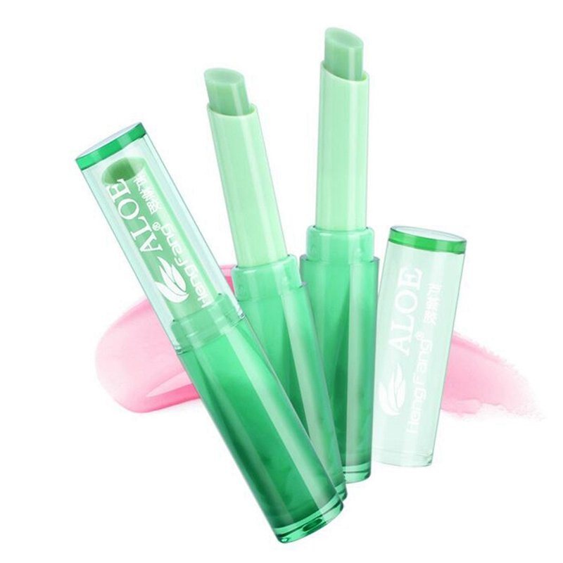 Aloe Vera Color Change Jelly Lipstick Naturalny Długotrwały Nawilżający Makijaż Ust