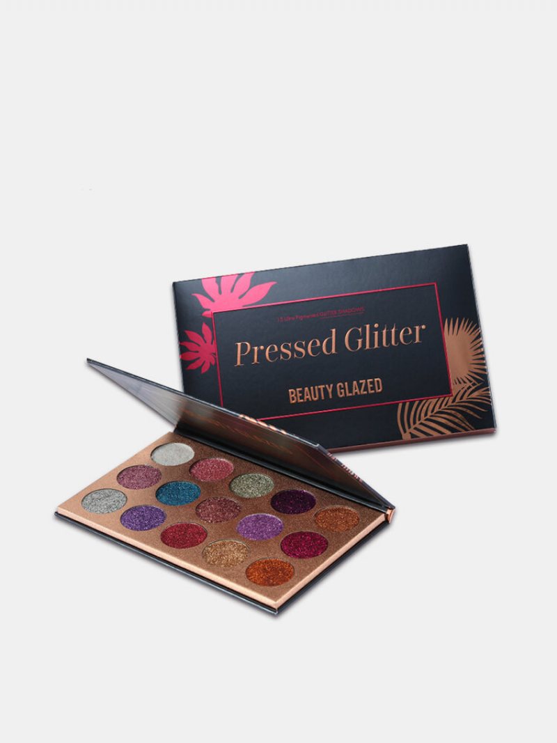 Beauty Glazed Colourful Shimmer Eyeshadow Palette Długotrwały Cień Do Powiek Natural Makeup