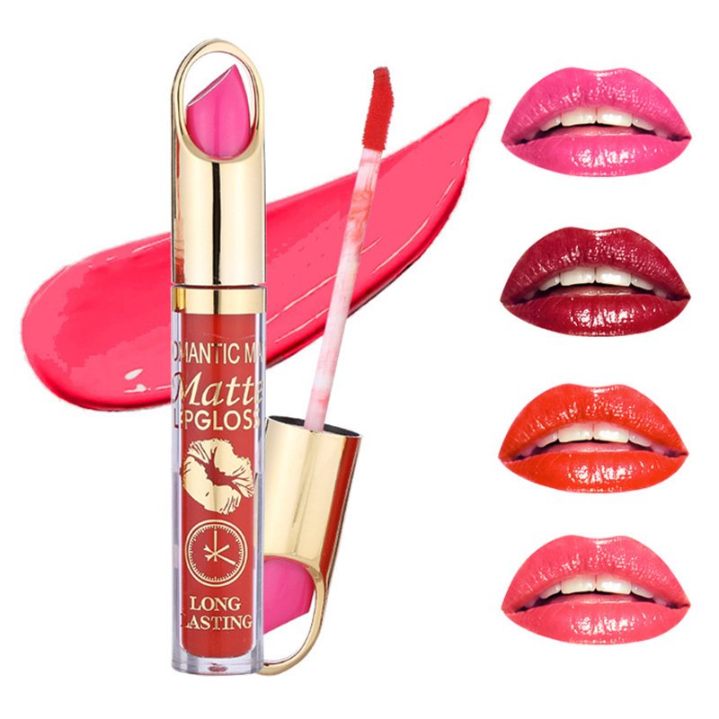 Bright Lip Gloss Moisturizer Liquid Lip Stick Długotrwały Błyszczyk Nieklejący Lip Makeup