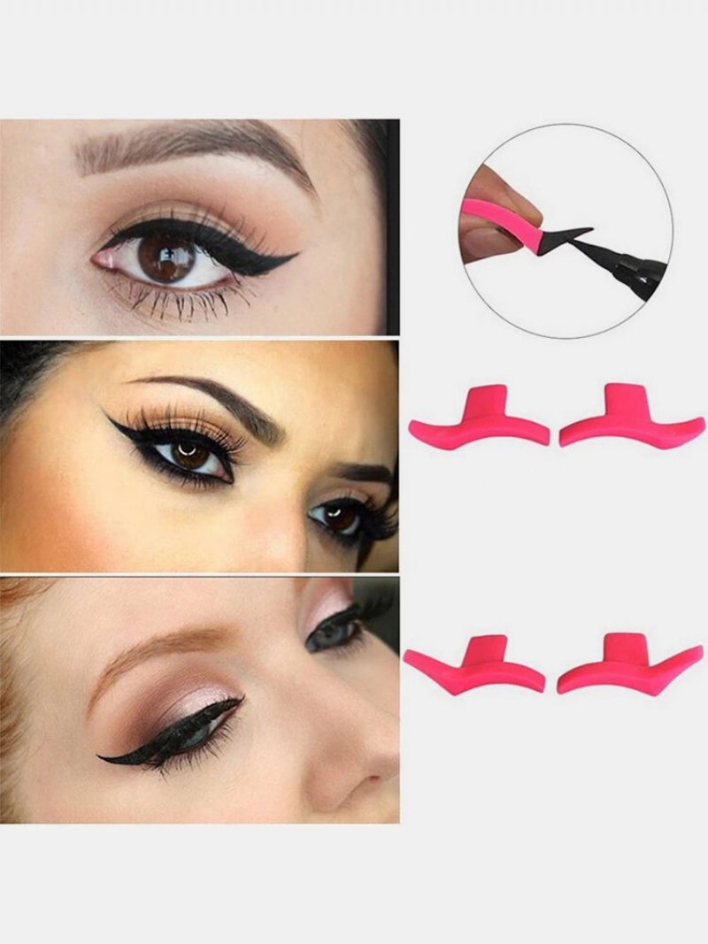 Eyeliner Szablon Stempel Formy Ciecz Eye Liner Pieczęć Rzęs Narzędzie Kosmetyczne