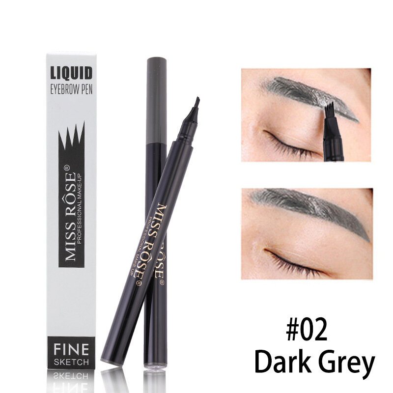 Four Cross Liquid Eyebrow Pen Trwały Ołówek Do Brwi Wodoodporny Płynny Do