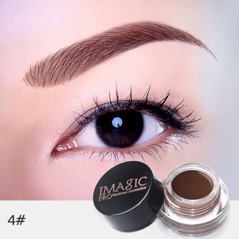 Imagic Professional Eyebrow Gel 6 Colors Enhancer Cream Zestaw Pędzli Do Makijażu Brwi