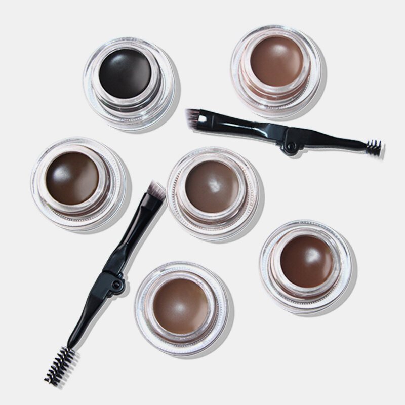 Imagic Professional Eyebrow Gel 6 Colors Enhancer Cream Zestaw Pędzli Do Makijażu Brwi