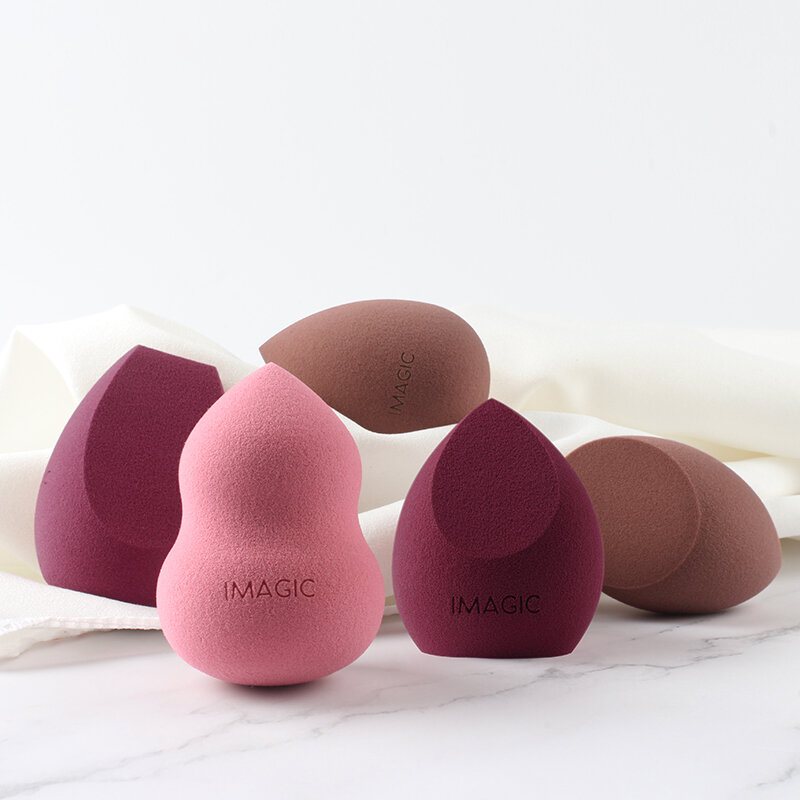 Imagic Professional Foundation Makeup Sponge Sekcja Geometryczna Miękki Puszek Do Makijażu