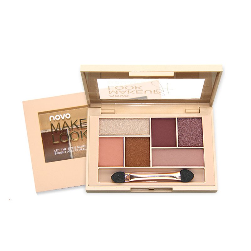 Matte Ground Eye Shadow Disc Silky Six Eyeshadow Pearl Light Color Eye Narzędzie Do Makijażu Dla Początkujących