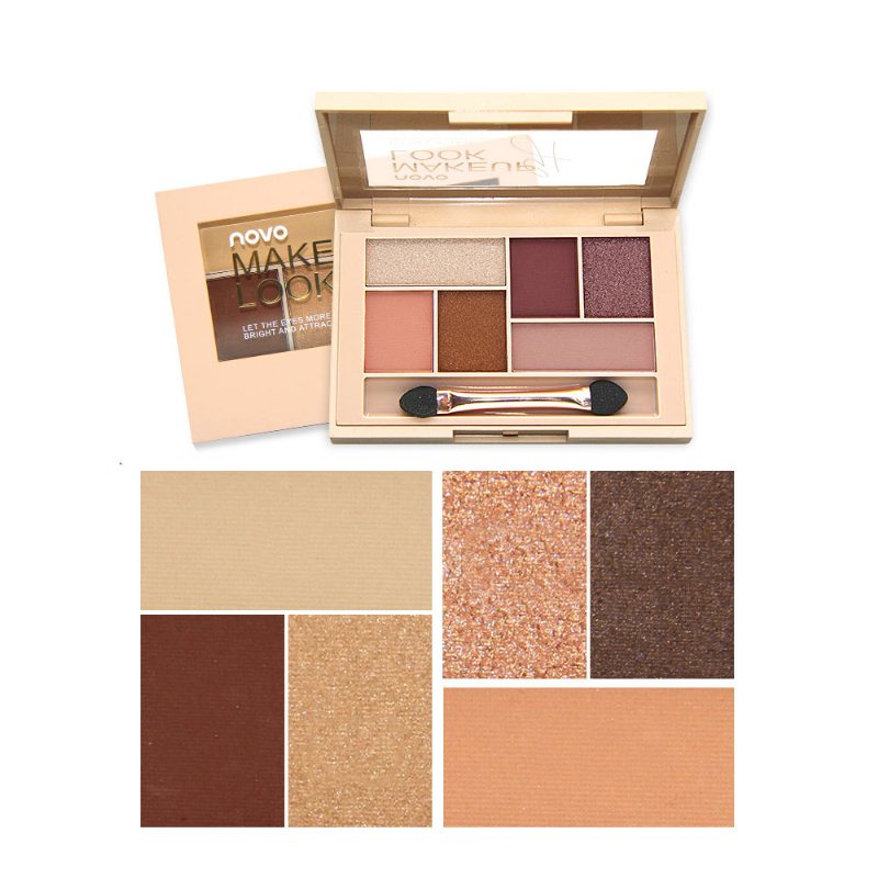 Matte Ground Eye Shadow Disc Silky Six Eyeshadow Pearl Light Color Eye Narzędzie Do Makijażu Dla Początkujących