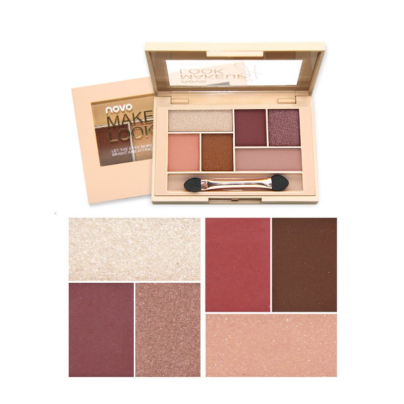 Matte Ground Eye Shadow Disc Silky Six Eyeshadow Pearl Light Color Eye Narzędzie Do Makijażu Dla Początkujących