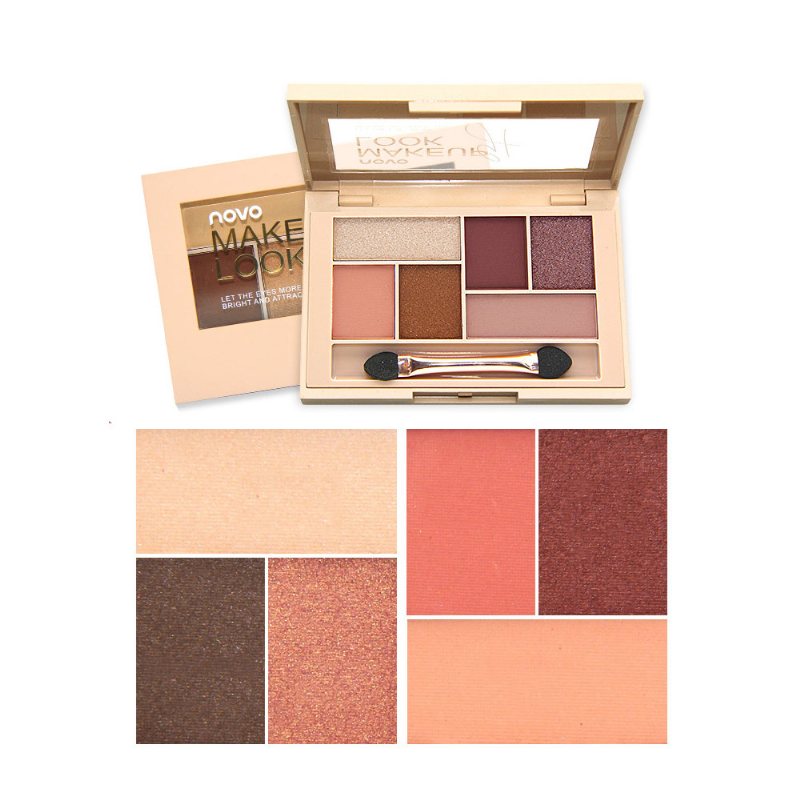 Matte Ground Eye Shadow Disc Silky Six Eyeshadow Pearl Light Color Eye Narzędzie Do Makijażu Dla Początkujących