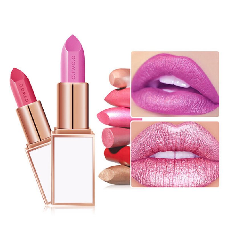 O.two.o Matte Lipstick Makeup Aksamitny Błyszczyk Długotrwały Wodoodporny Sztyft Do Ust Lip Beauty Comestic