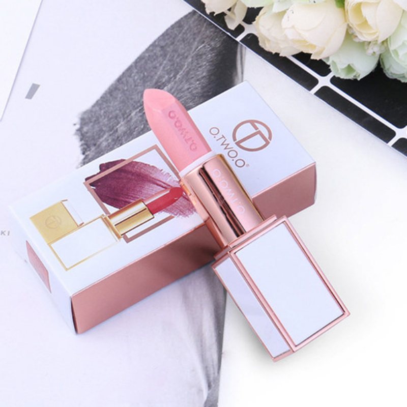 O.two.o Matte Lipstick Makeup Aksamitny Błyszczyk Długotrwały Wodoodporny Sztyft Do Ust Lip Beauty Comestic