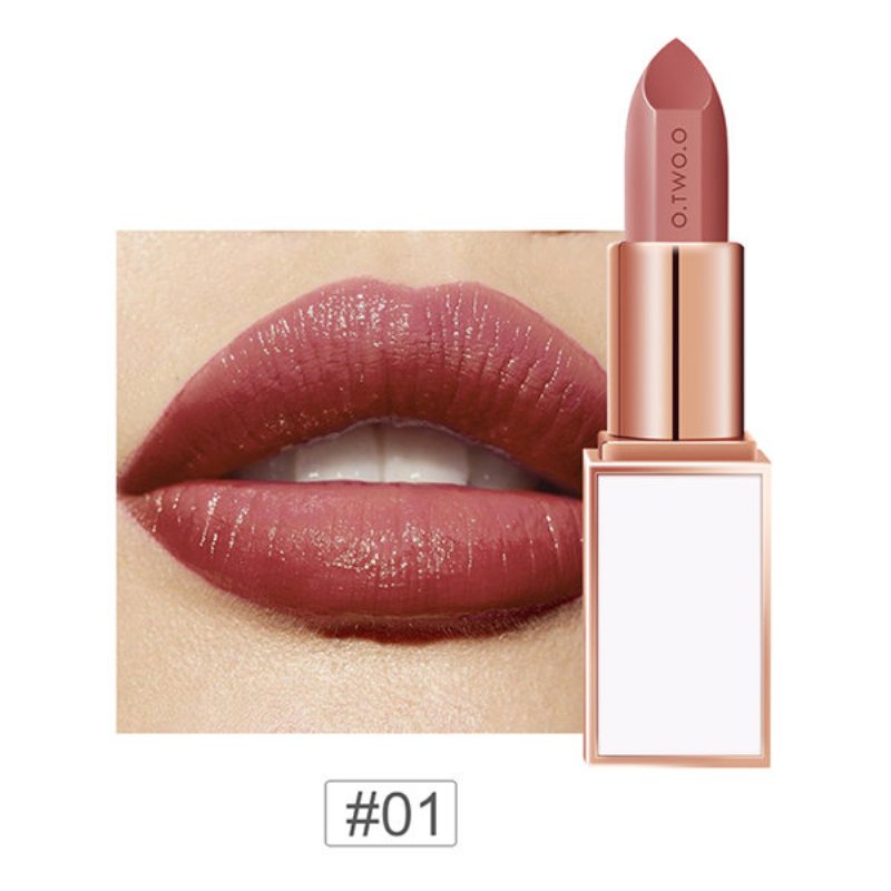 O.two.o Matte Lipstick Makeup Aksamitny Błyszczyk Długotrwały Wodoodporny Sztyft Do Ust Lip Beauty Comestic