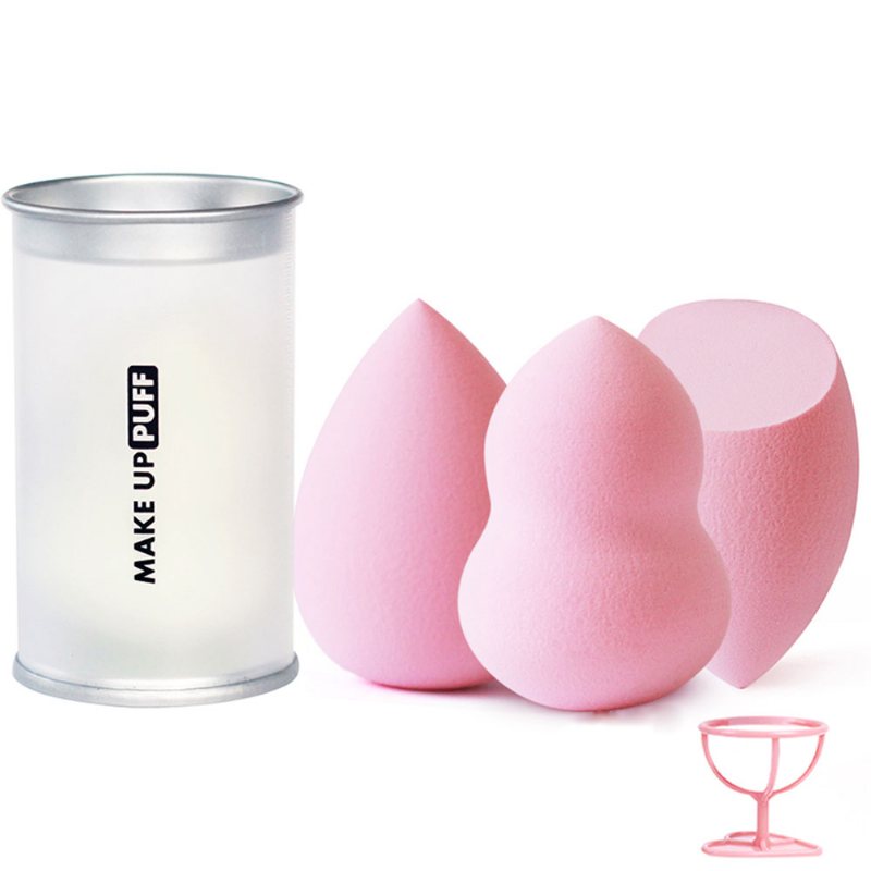 Puder Do Makijażu Puff Dry Wet Three Shapes Sponge Makeup Tool Beauty Blender