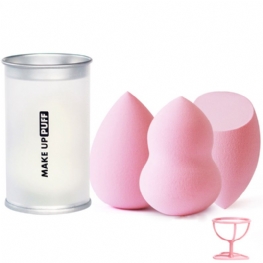 Puder Do Makijażu Puff Dry Wet Three Shapes Sponge Makeup Tool Beauty Blender