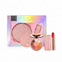 Star Sky Beauty Set Box Student Fairy Eye Shadow Disc Internet Explosion Gift Box Set