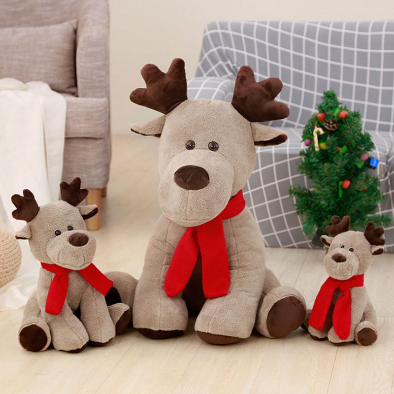 Creative Elk Christmas Doll Plush Toys Elk Dolls Girls And Children's Gifts Black Friday Wyprzedaż