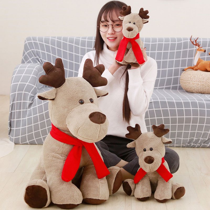 Creative Elk Christmas Doll Plush Toys Elk Dolls Girls And Children's Gifts Black Friday Wyprzedaż